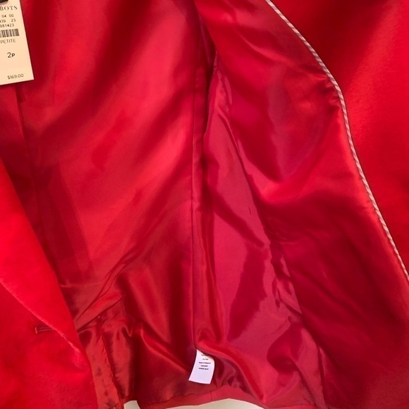 𝅺⭐️Talbots⭐️ Velvet Blazer Sz 2P - Picture 5 of 7
